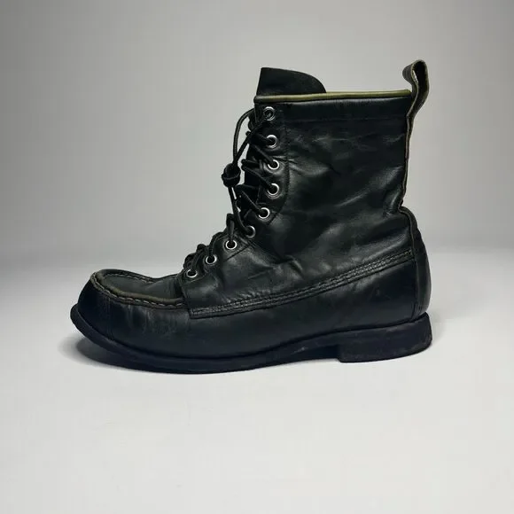 Vintage Browning Women's Lady's Featherweights Black Leather Boots 9A - Picture 6 of 16